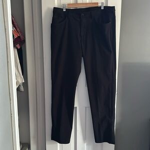 Lululemon Men’s 36 Black Pants 32 Inseam